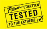 PT-E100 macht dauerhafte Etiketten