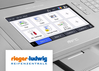 Brother FARBLASERDRUCKER MIT Großem Touch-Display