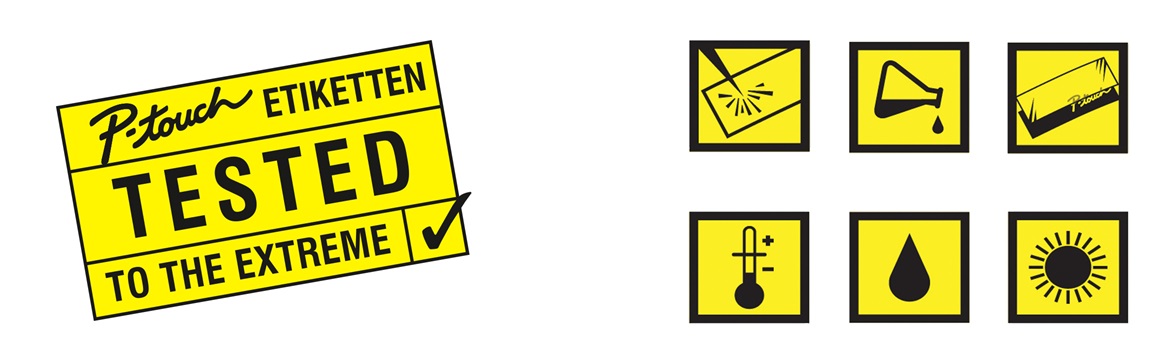 Auf das extreme Symbole getestet
