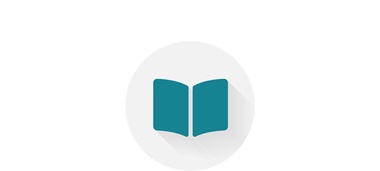 Symbol Geöffnetes Buch.