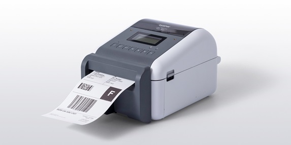 TD-4550DNWBFC Drucker von Brother für Linerless Etiketten