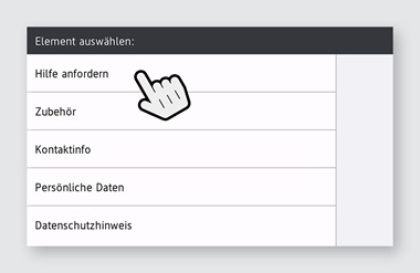 Upgrades - Screenshot - Hilfe anfordern