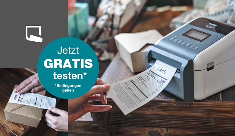Etikettendrucker für Linerless Etiketten