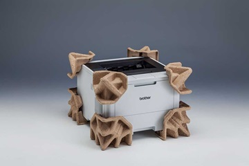 Bild des neu gestalteten Formpolstermaterials im Einsatz