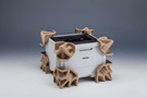 Bild des neu gestalteten Formpolstermaterials im Einsatz