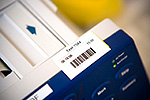 PT-3600 verfügt über gängige Barcodes